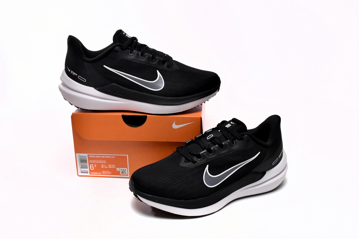 Nike Air Winflo 9 Black Dark Smoke Grey DD8686-001 - Premium Running Shoes Nike Air Winflo 9 Black Dark Smoke Grey DD8686-001 - Premium Running Shoes