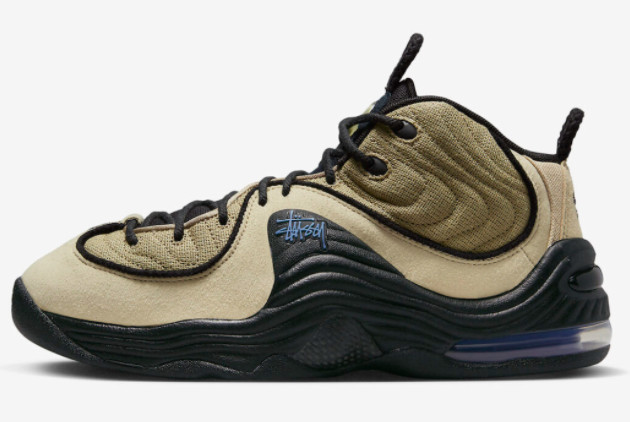 Stussy x Nike Air Penny 2 'Fossil' - DX6934-200 | Limited Edition Sneakers