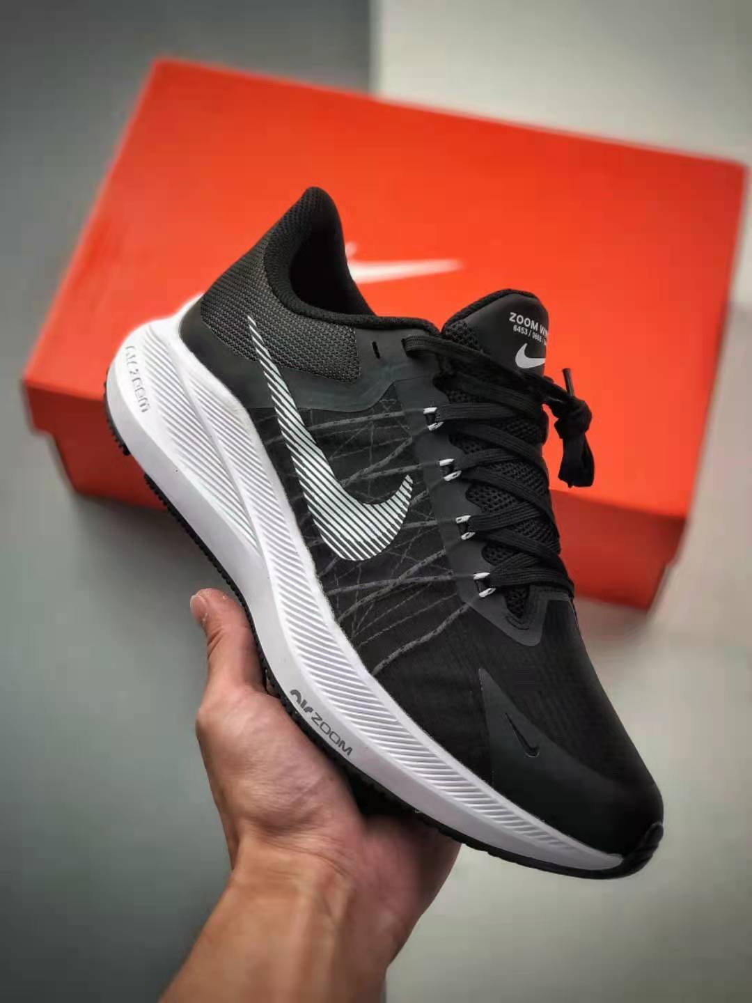 Nike Winflo 8 'Black White' CW3419-006 | Lightweight and Stylish Sneakers