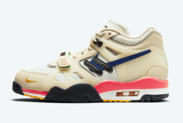 Saquon Barkley x Nike Air Trainer 3 Pearl White/Neptune Green-Sail DA5403-200 - Exclusive Collaboration