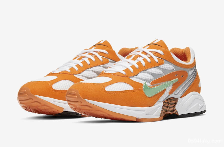 Nike Air Ghost Racer 'Orange Peel' AT5410-800: Vibrant and Bold Running Shoes