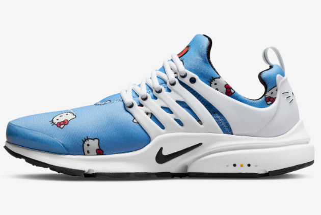 Hello Kitty x Nike Air Presto University Blue/Black-White-Light Crimson DV3770-400 - Limited Edition Collaboration