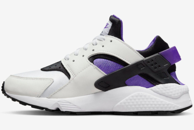 Nike Air Huarache Hyper Grape White/Hyper Grape-Black - DD1068-108