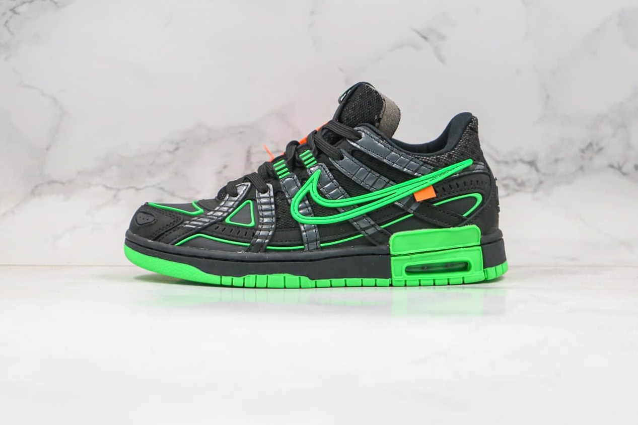 Nike Off-White x Air Rubber Dunk 'Green Strike' CU6015-001 - Limited Edition Sneakers