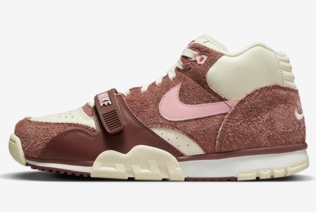 Nike Air Trainer 1 'Valentine's Day' Dark Pony/Medium Soft Pink-Coconut Milk DM0522-201 | Limited Edition