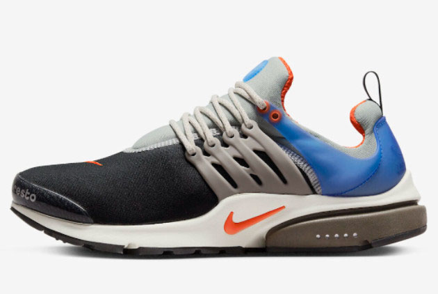 Nike Air Presto Black/Team Orange-Dusty Sage-Racer Blue DV0776-010 - Shop the Latest Nike Sneakers