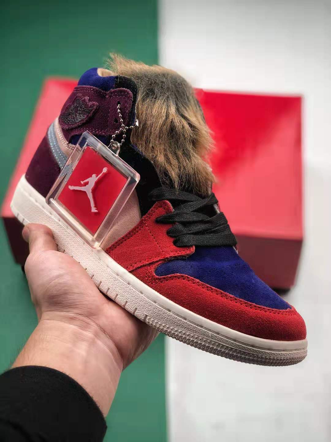 Aleali May x Air Jordan 1 Retro High 'Court Lux' BV2613-600 - Exclusive Collaboration for Sneakerheads