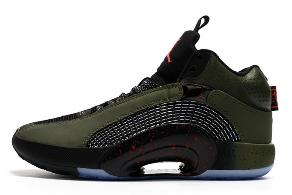 Air Jordan 35 Olive Army Green Basketball Shoes - Premium Performance for Hoops | Shop Now