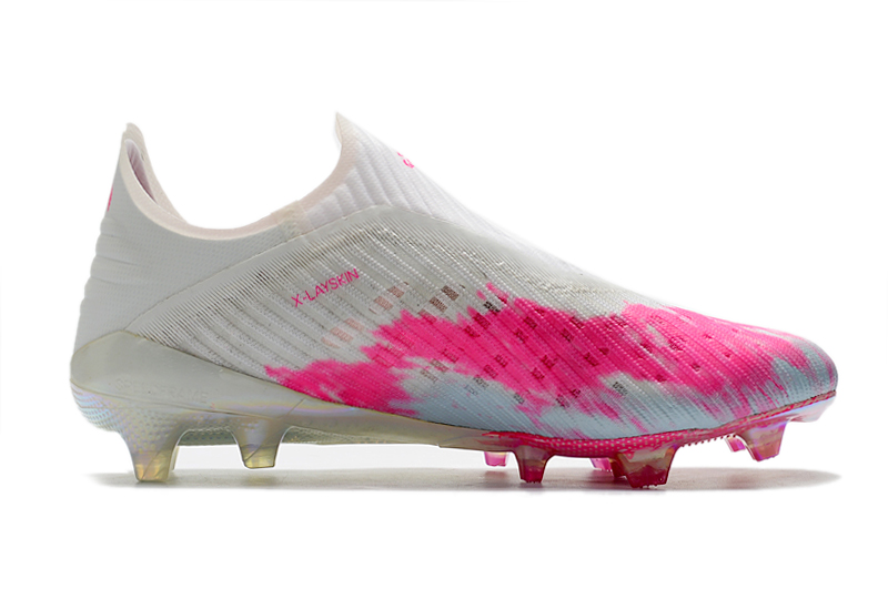Adidas X 19+ FG White Shock Pink EG7138 - Performance Football Cleats Adidas X 19+ FG White Shock Pink EG7138 - Performance Football Cleats