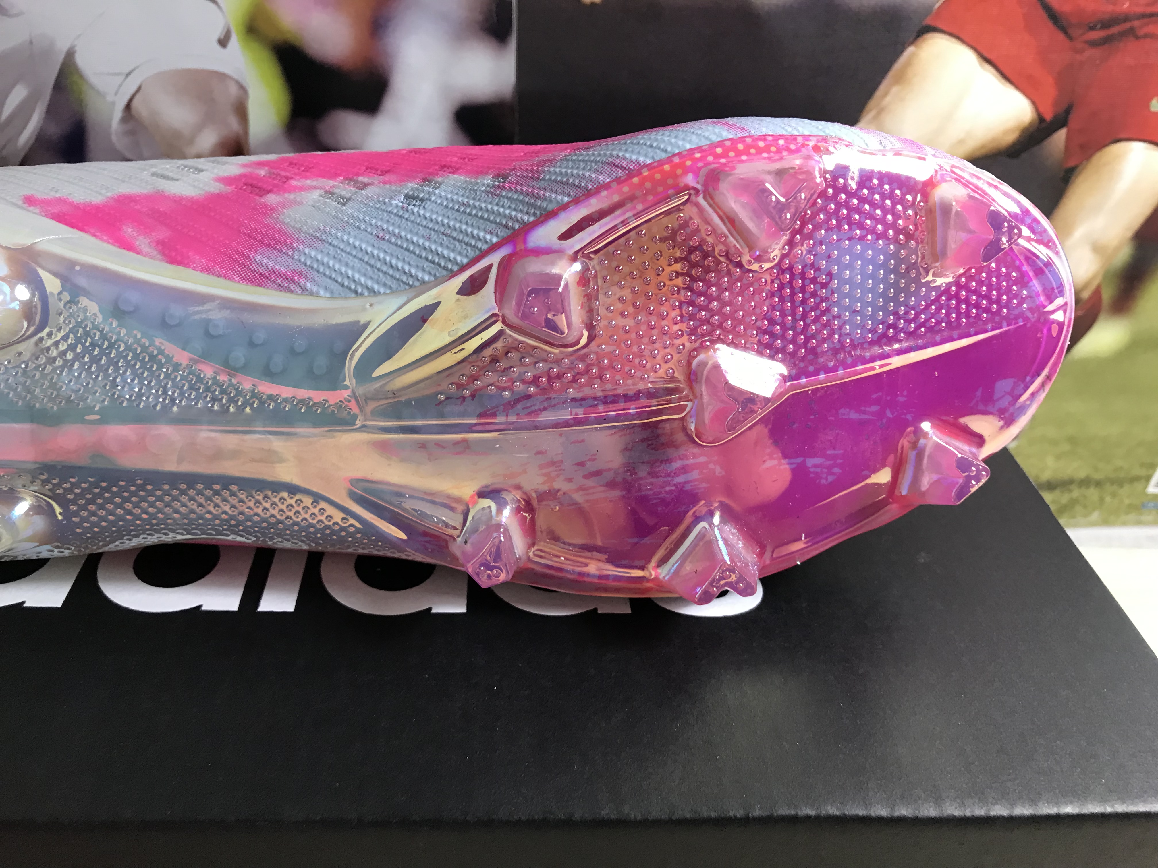 Adidas X 19+ FG White Shock Pink EG7138 - Performance Football Cleats Adidas X 19+ FG White Shock Pink EG7138 - Performance Football Cleats