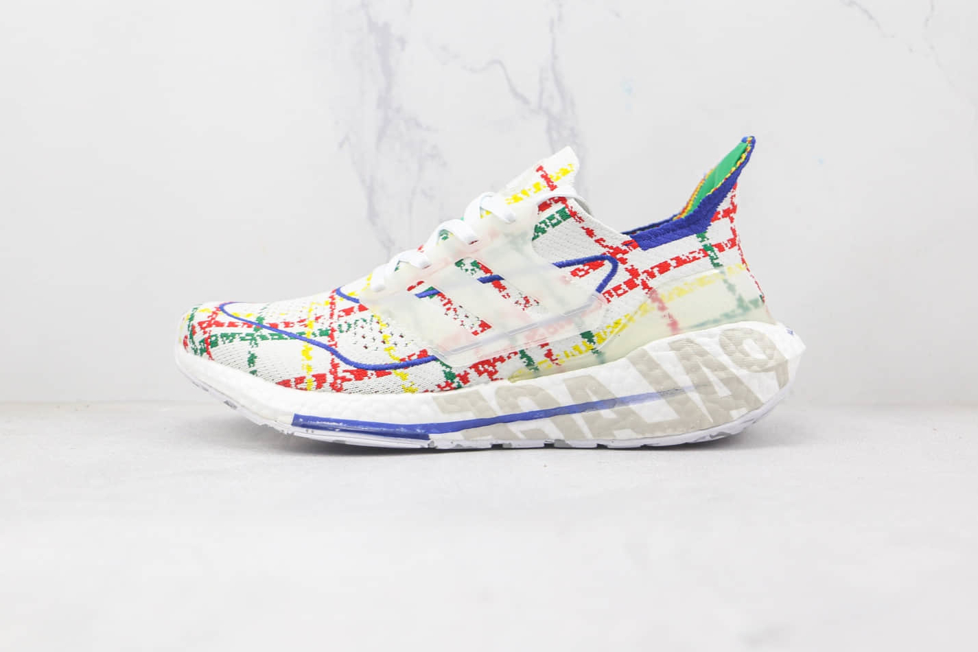 Adidas Palace x UltraBoost 21 'White Multicolor' GY5556