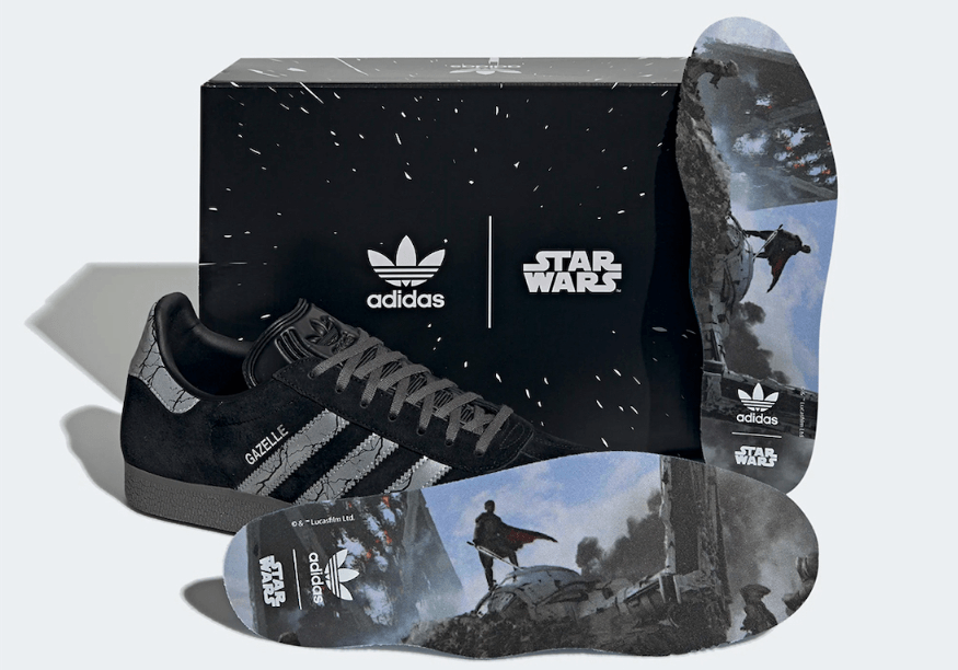Adidas Star Wars x Gazelle 'Darksaber' GZ2753 - Limited Edition Sneaker Adidas Star Wars x Gazelle 'Darksaber' GZ2753 - Limited Edition Sneaker