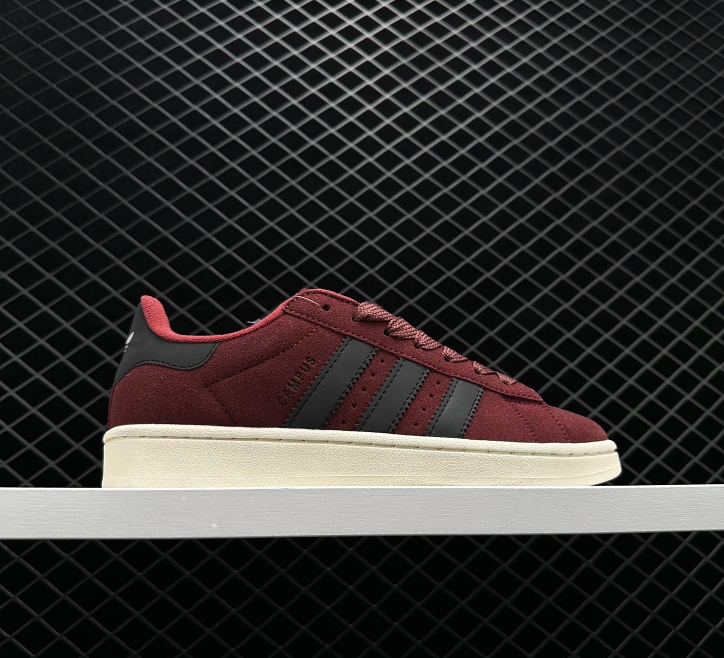 Adidas Campus 00s Maroon Core Black Off White HQ4636 – Classic Style with a Modern Twist