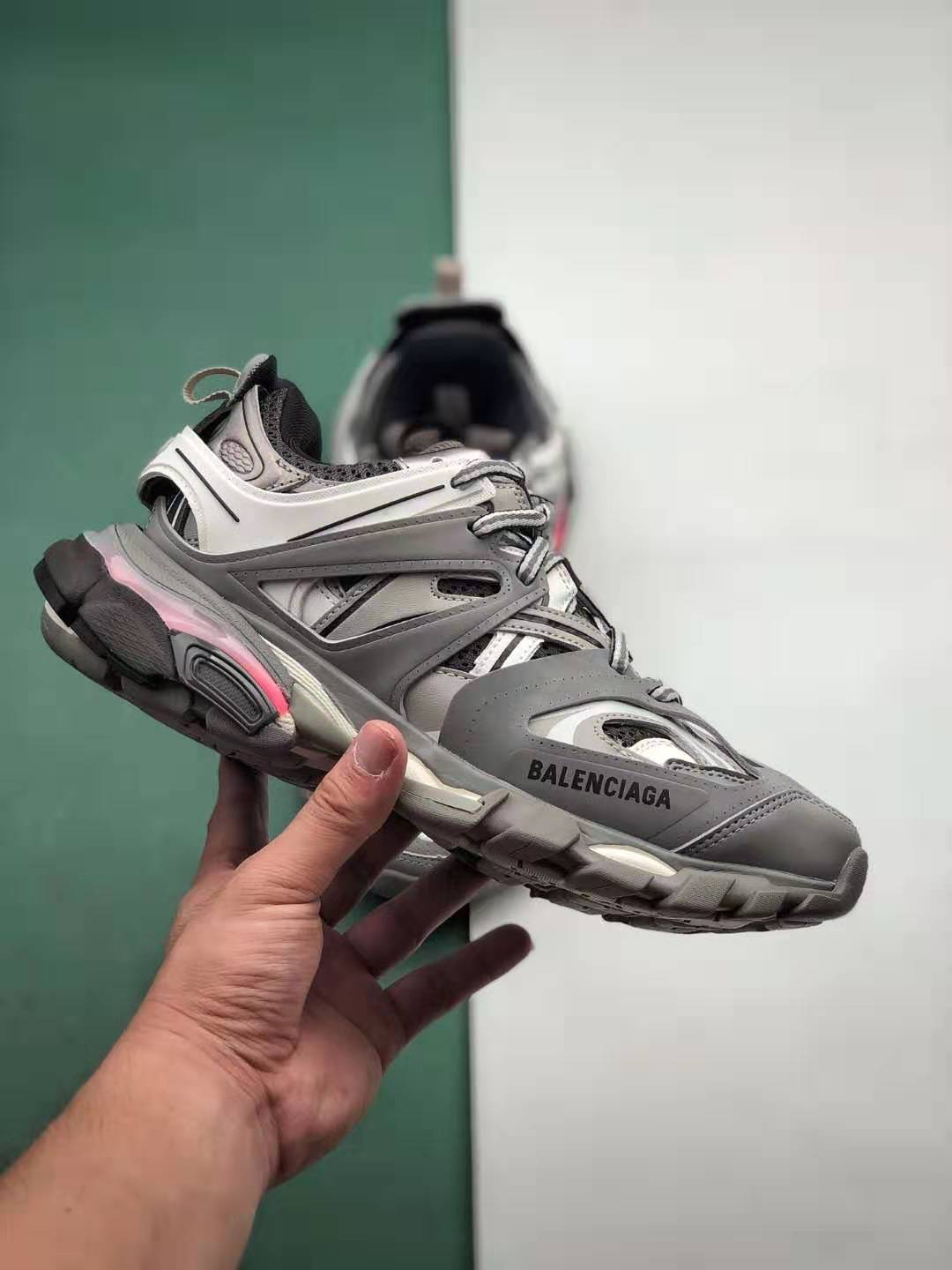 Balenciaga Track Sneaker 'Grey White' - 542023 W1GB7 1214 | Limited Stock Balenciaga Track Sneaker 'Grey White' - 542023 W1GB7 1214 | Limited Stock