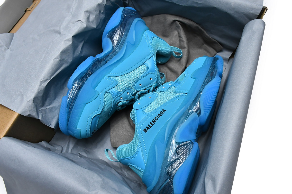 Balenciaga Triple S Cyanine 544351 W09O1 9008 - Stylish and Trendy Sneakers Balenciaga Triple S Cyanine 544351 W09O1 9008 - Stylish and Trendy Sneakers