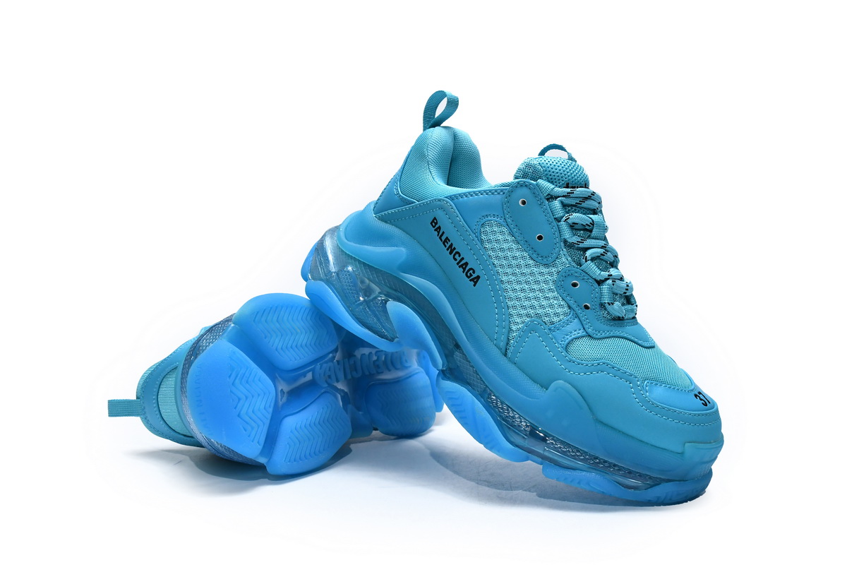 Balenciaga Triple S Cyanine 544351 W09O1 9008 - Stylish and Trendy Sneakers Balenciaga Triple S Cyanine 544351 W09O1 9008 - Stylish and Trendy Sneakers