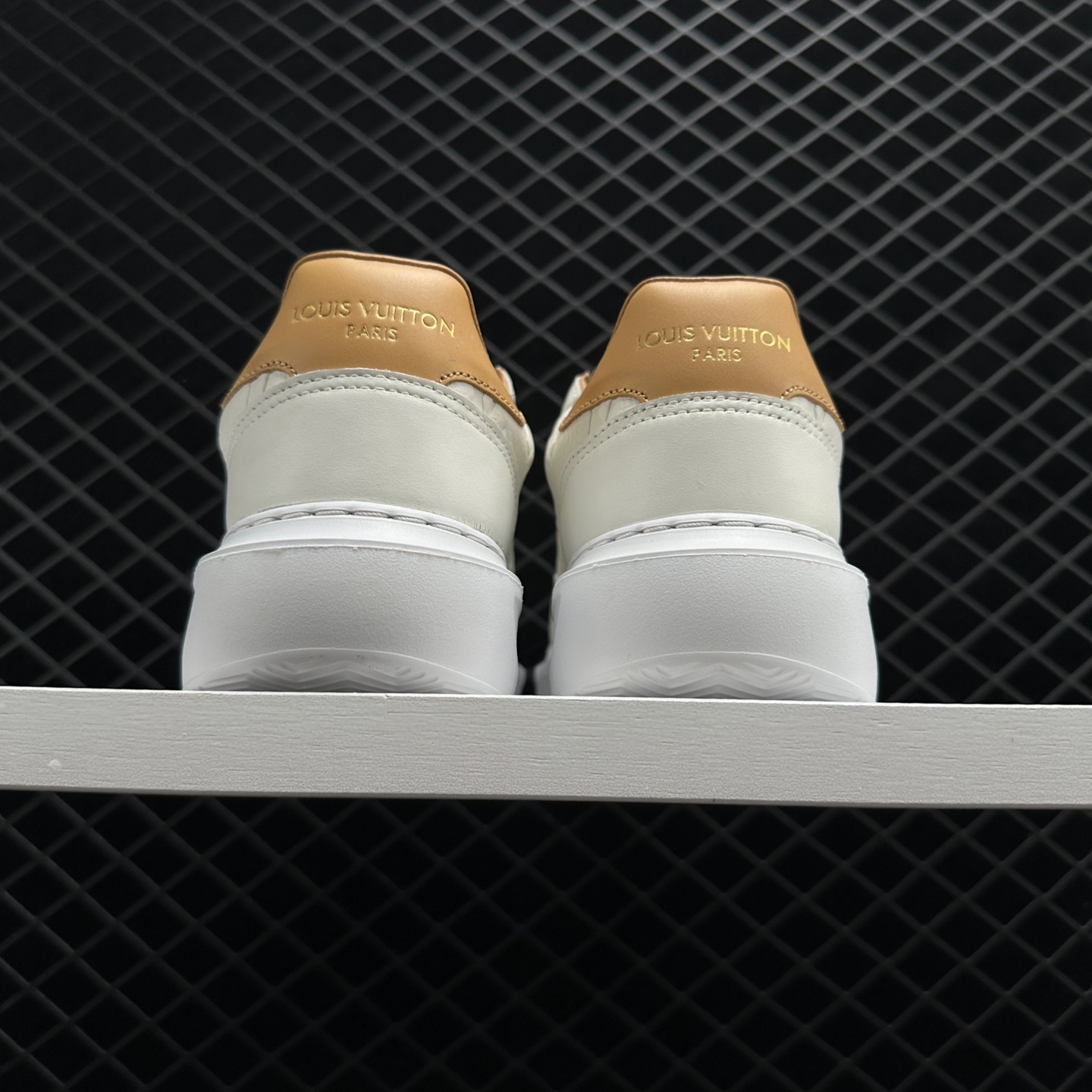 Louis Vuitton Beverly Hills White Brown Monogram Embossed 1A8V3H | Luxe Accessories for Fashion-forward Clients Louis Vuitton Beverly Hills White Brown Monogram Embossed 1A8V3H | Luxe Accessories for Fashion-forward Clients