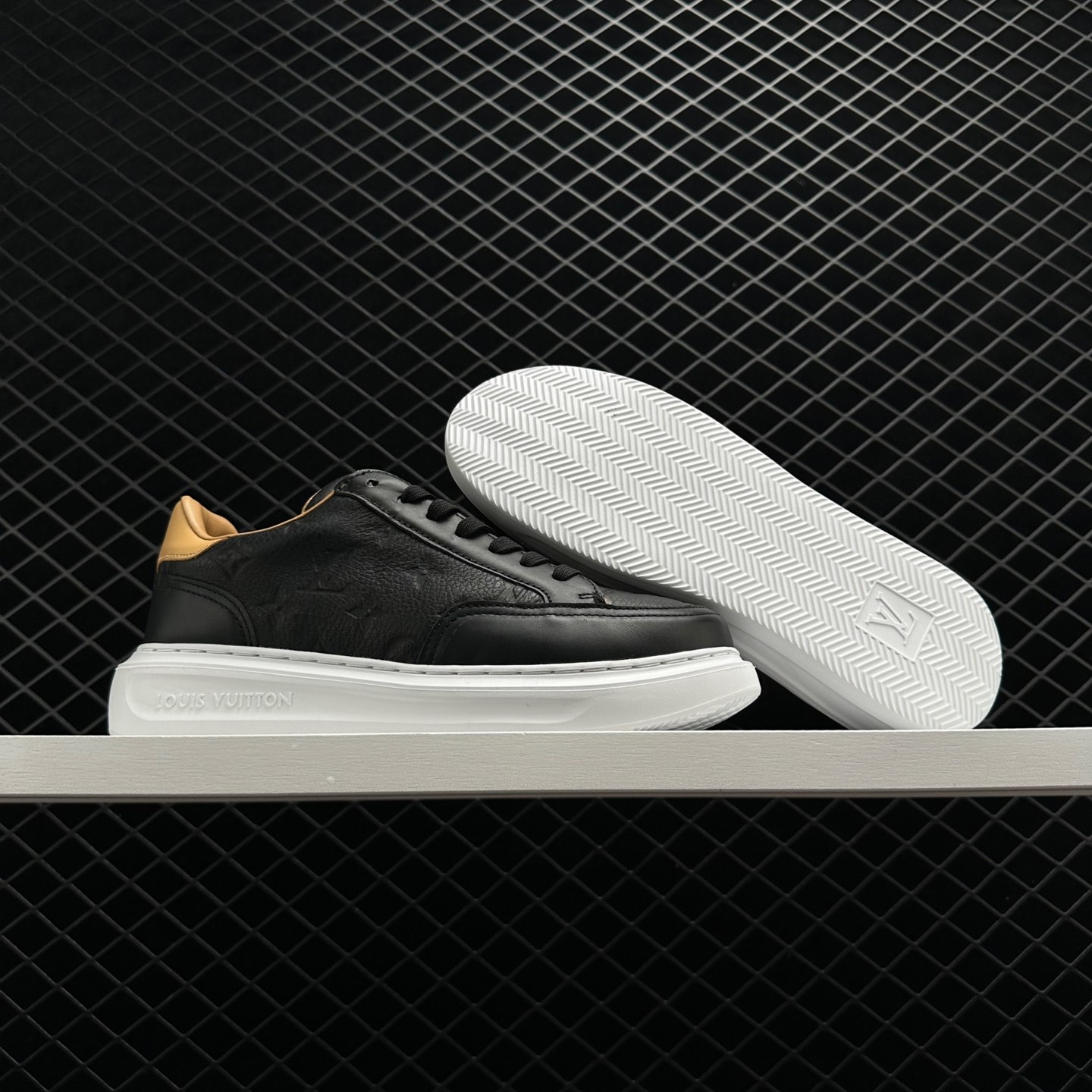 Louis Vuitton Beverly Hills White Brown Monogram Embossed 1A8V3H | Luxe Accessories for Fashion-forward Clients Louis Vuitton Beverly Hills White Brown Monogram Embossed 1A8V3H | Luxe Accessories for Fashion-forward Clients