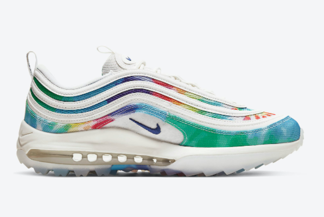 Nike Air Max 97 Golf 'Tie Dye' CK1219-100: Sleek Style and Superior Performance in One! Nike Air Max 97 Golf 'Tie Dye' CK1219-100: Sleek Style and Superior Performance in One!