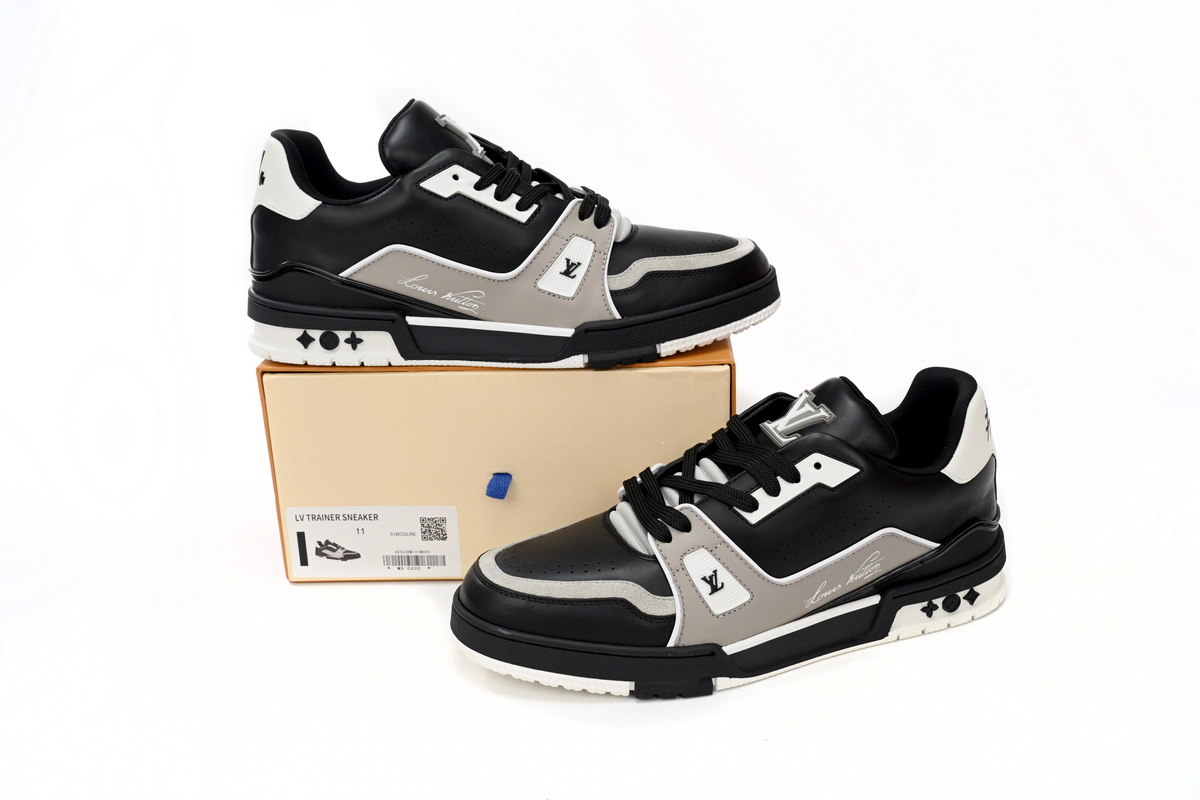 Louis Vuitton Trainer Black Grey 1AAHS2 - Stylish and Sophisticated Footwear Louis Vuitton Trainer Black Grey 1AAHS2 - Stylish and Sophisticated Footwear