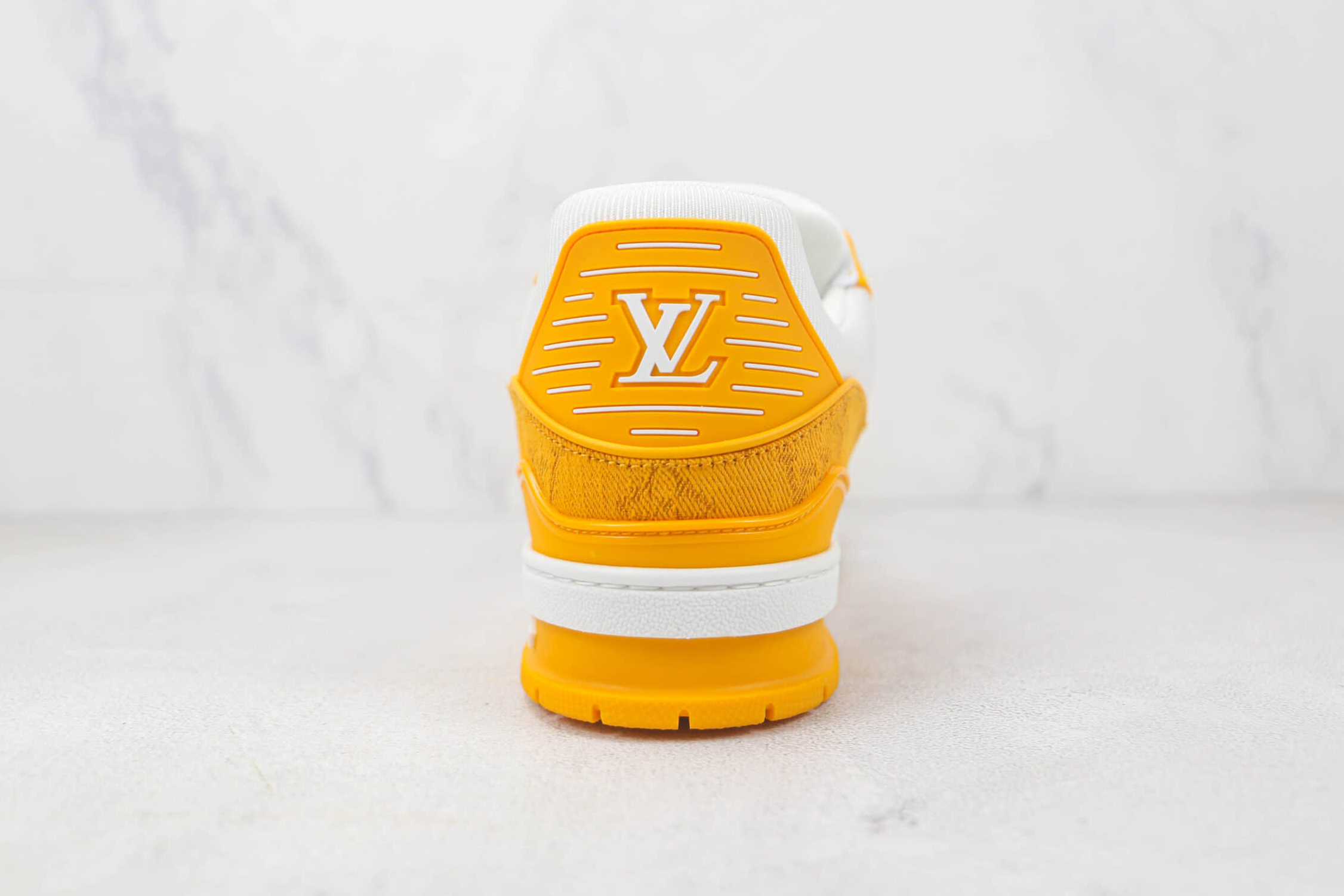 Louis Vuitton Trainer Yellow Monogram Denim White - Premium Designer Footwear Louis Vuitton Trainer Yellow Monogram Denim White - Premium Designer Footwear