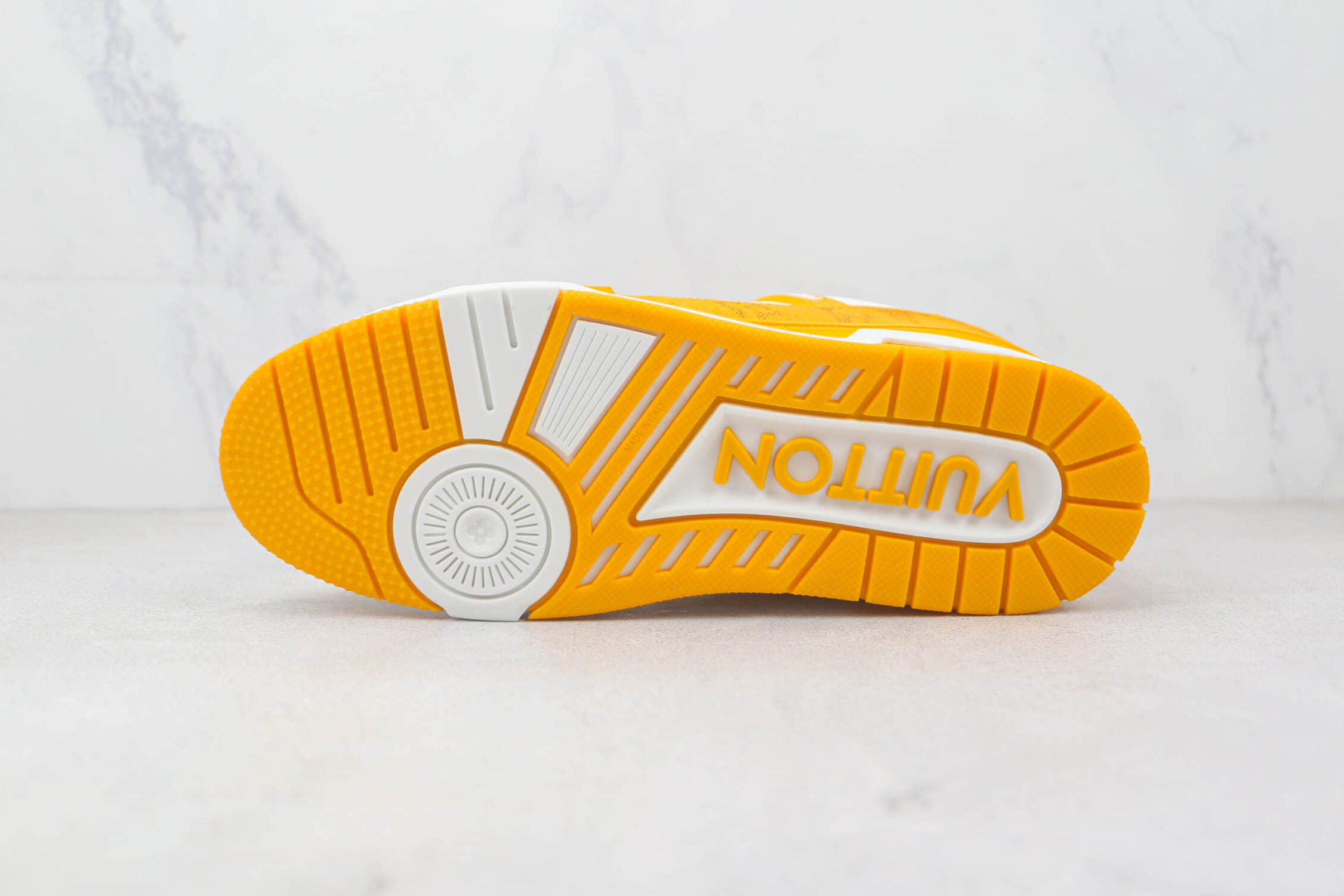 Louis Vuitton Trainer Yellow Monogram Denim White - Premium Designer Footwear Louis Vuitton Trainer Yellow Monogram Denim White - Premium Designer Footwear