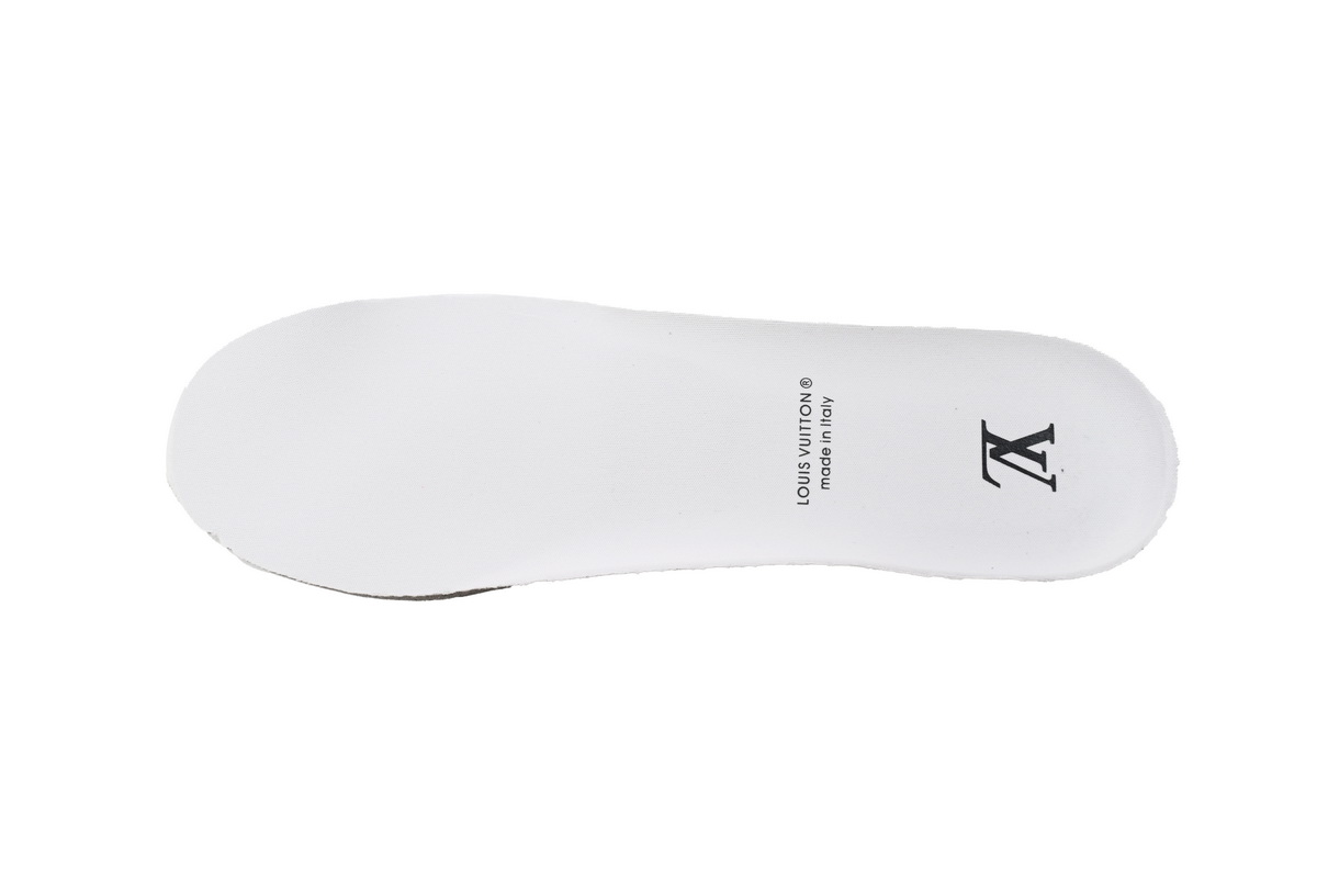 Louis Vuitton Trainer - Black, White & Orange | 1AB8SZ Louis Vuitton Trainer - Black, White & Orange | 1AB8SZ