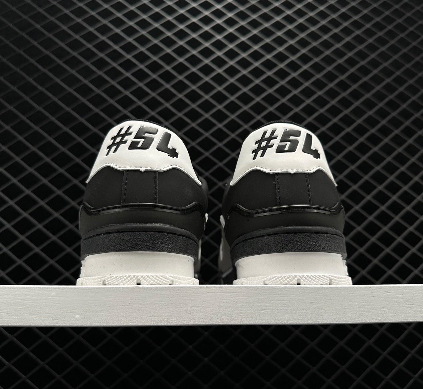 Louis Vuitton LV Trainer Black Grey White 1AAHS3 - Sleek and Stylish Footwear Louis Vuitton LV Trainer Black Grey White 1AAHS3 - Sleek and Stylish Footwear