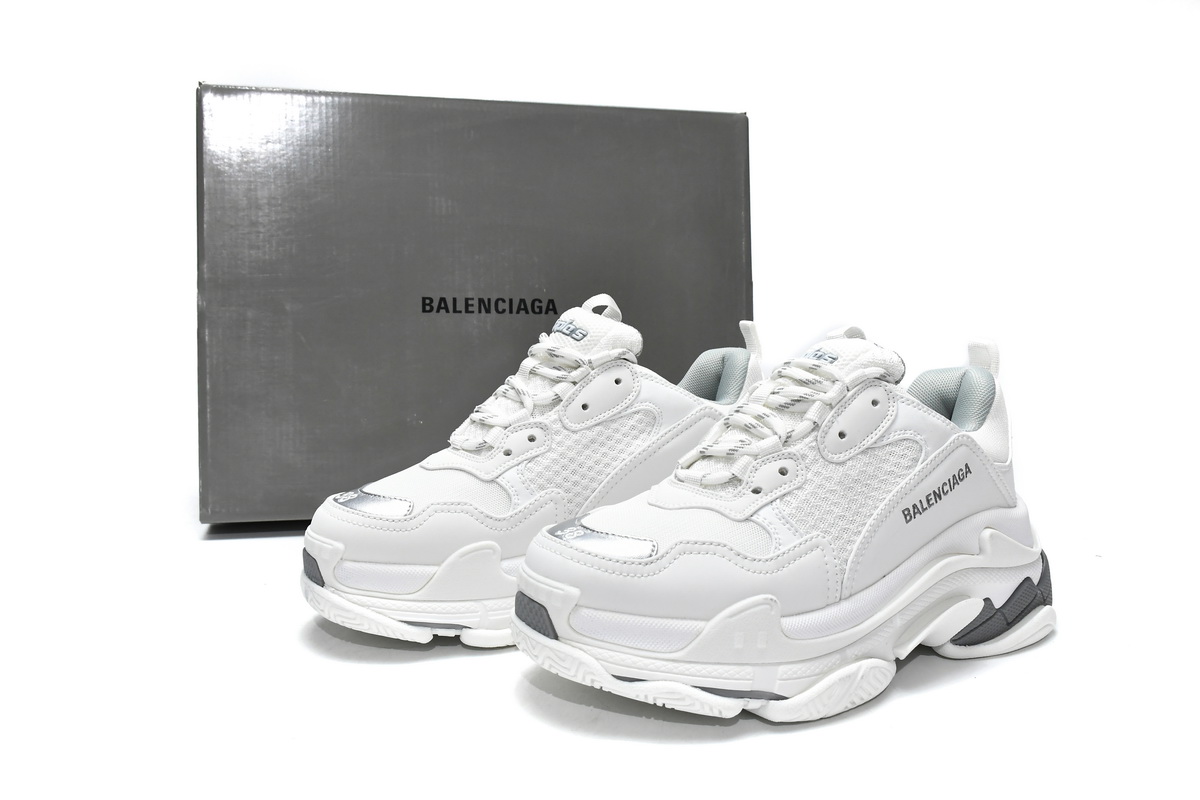 Shop the Trendy Balenciaga Triple S White Grey Sneakers - Women's Stylish Footwear | Order now! Shop the Trendy Balenciaga Triple S White Grey Sneakers - Women's Stylish Footwear | Order now!