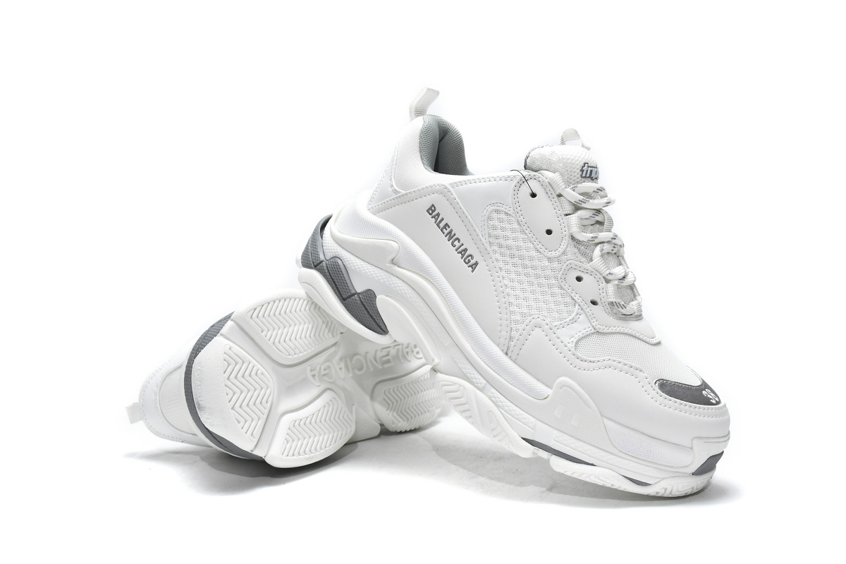 Shop the Trendy Balenciaga Triple S White Grey Sneakers - Women's Stylish Footwear | Order now! Shop the Trendy Balenciaga Triple S White Grey Sneakers - Women's Stylish Footwear | Order now!
