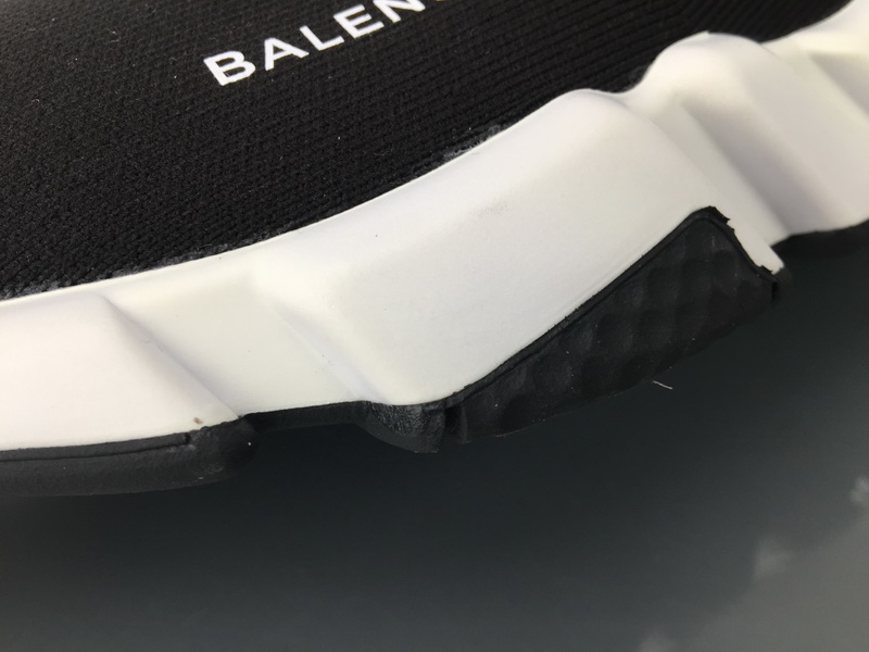 Balenciaga Speed Sneaker 2018 Black White 530349 W05G9 1000 Balenciaga Speed Sneaker 2018 Black White 530349 W05G9 1000
