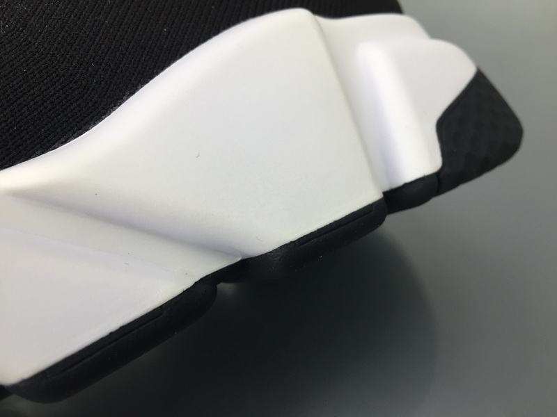 Balenciaga Speed Sneaker 2018 Black White 530349 W05G9 1000 Balenciaga Speed Sneaker 2018 Black White 530349 W05G9 1000