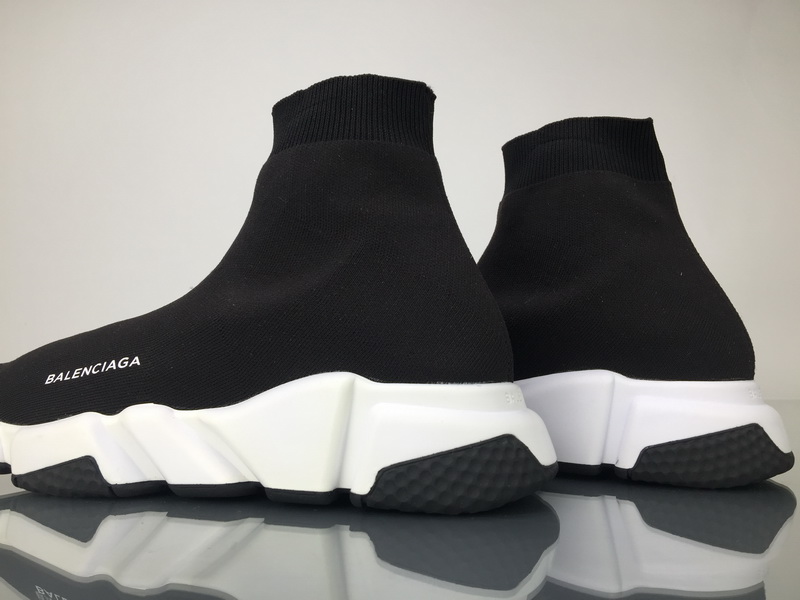 Balenciaga Speed Sneaker 2018 Black White 530349 W05G9 1000 Balenciaga Speed Sneaker 2018 Black White 530349 W05G9 1000