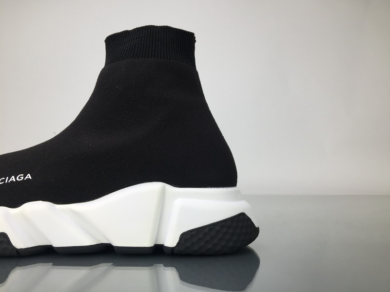 Balenciaga Speed Sneaker 2018 Black White 530349 W05G9 1000 Balenciaga Speed Sneaker 2018 Black White 530349 W05G9 1000