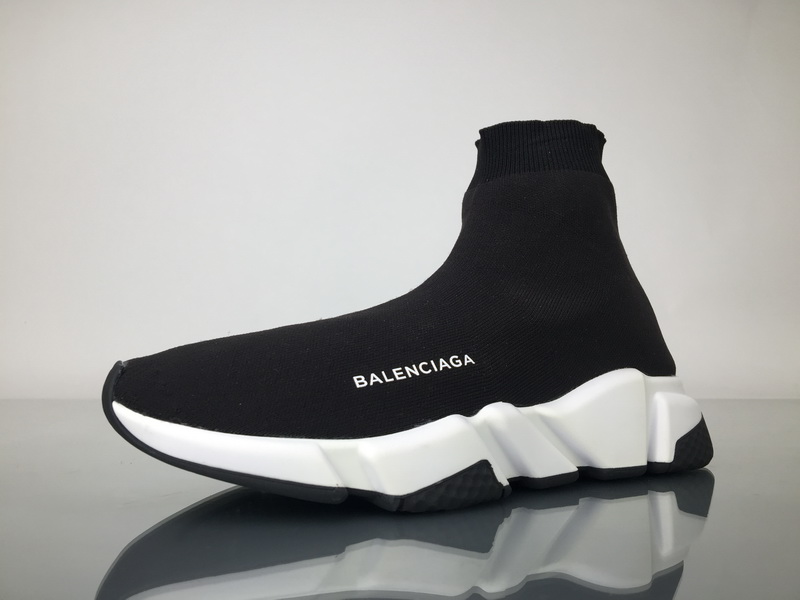 Balenciaga Speed Sneaker 2018 Black White 530349 W05G9 1000 Balenciaga Speed Sneaker 2018 Black White 530349 W05G9 1000