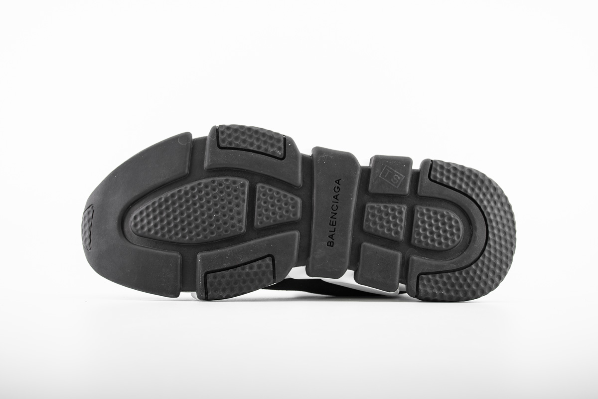 Balenciaga Speed Sneaker 2018 Black White 530349 W05G9 1000 Balenciaga Speed Sneaker 2018 Black White 530349 W05G9 1000