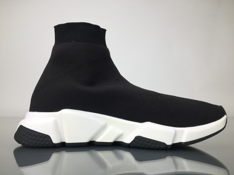 Balenciaga Speed Sneaker 2018 Black White 530349 W05G9 1000 Balenciaga Speed Sneaker 2018 Black White 530349 W05G9 1000