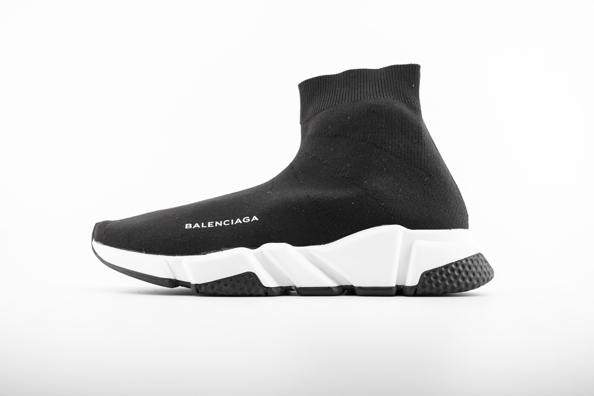 Balenciaga Speed Sneaker 2018 Black White 530349 W05G9 1000 Balenciaga Speed Sneaker 2018 Black White 530349 W05G9 1000