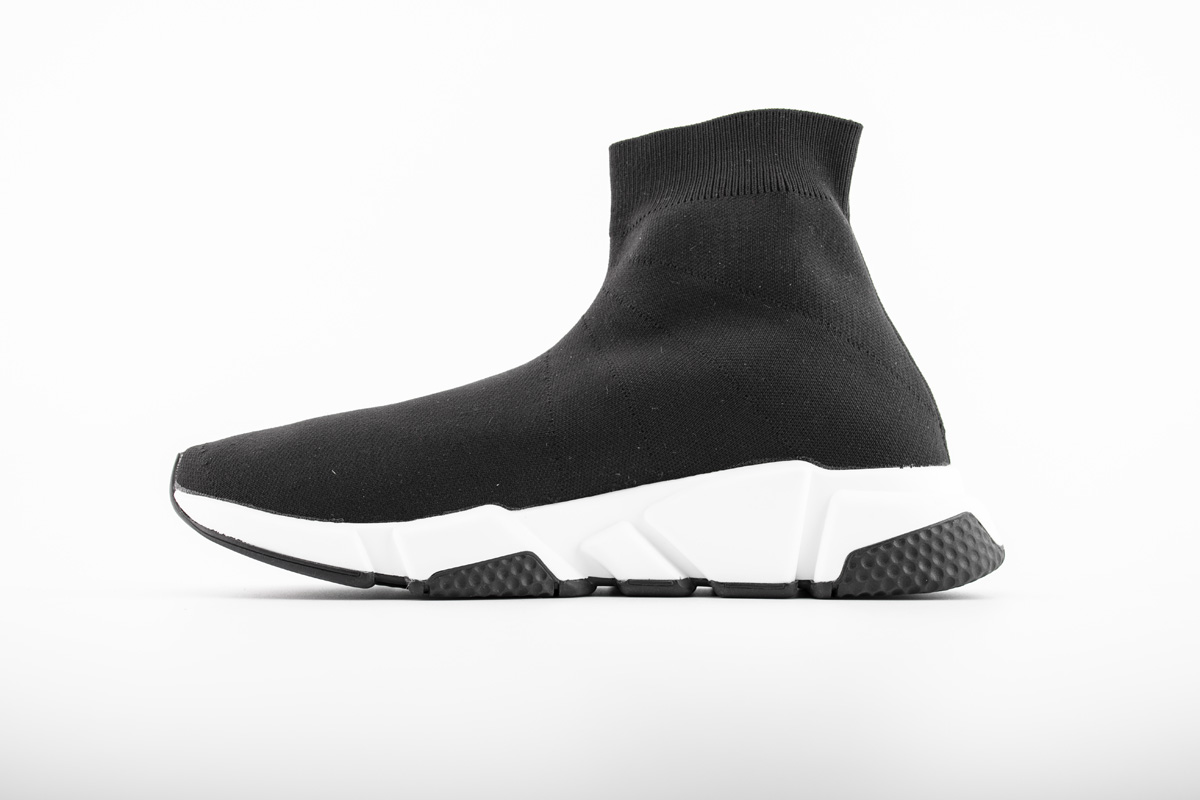 Balenciaga Speed Sneaker 2018 Black White 530349 W05G9 1000 Balenciaga Speed Sneaker 2018 Black White 530349 W05G9 1000