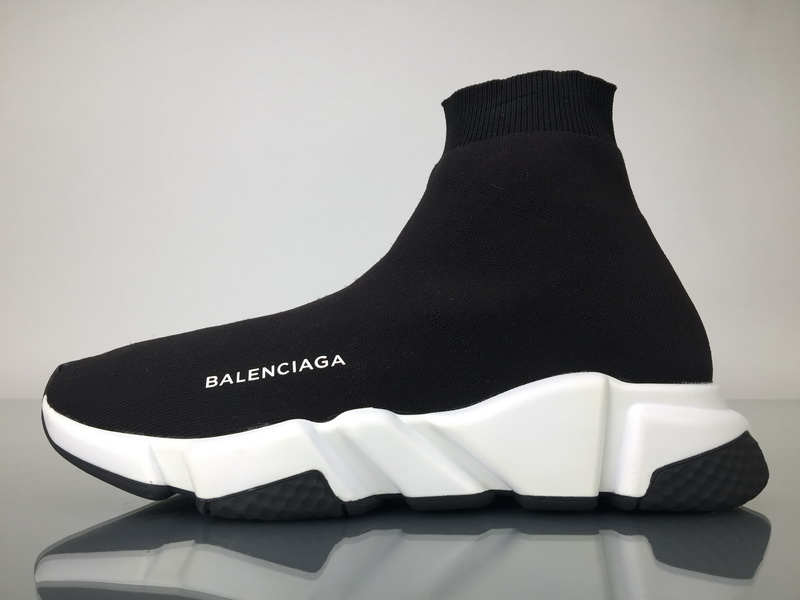 Balenciaga Speed Sneaker 2018 Black White 530349 W05G9 1000 Balenciaga Speed Sneaker 2018 Black White 530349 W05G9 1000