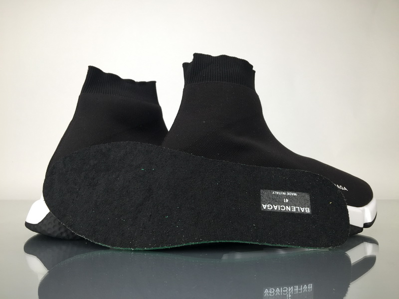 Balenciaga Speed Sneaker 2018 Black White 530349 W05G9 1000 Balenciaga Speed Sneaker 2018 Black White 530349 W05G9 1000