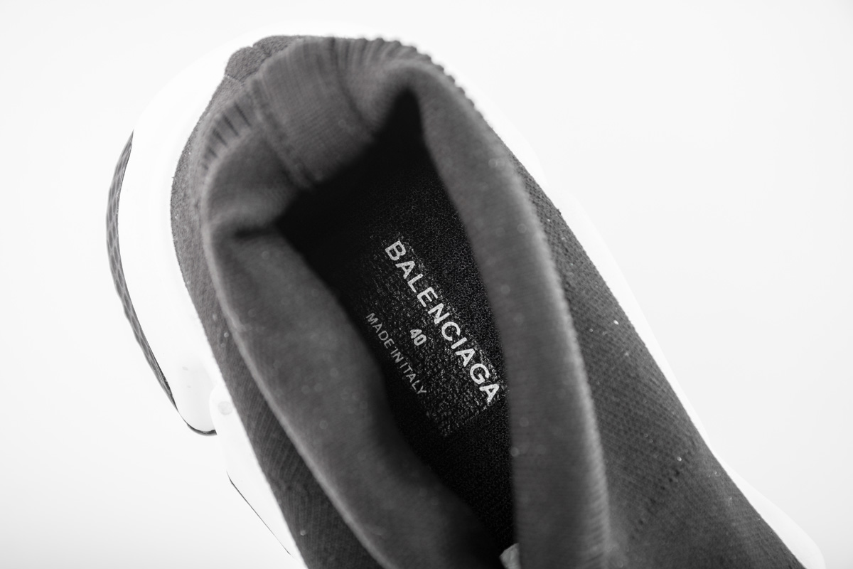 Balenciaga Speed Sneaker 2018 Black White 530349 W05G9 1000 Balenciaga Speed Sneaker 2018 Black White 530349 W05G9 1000