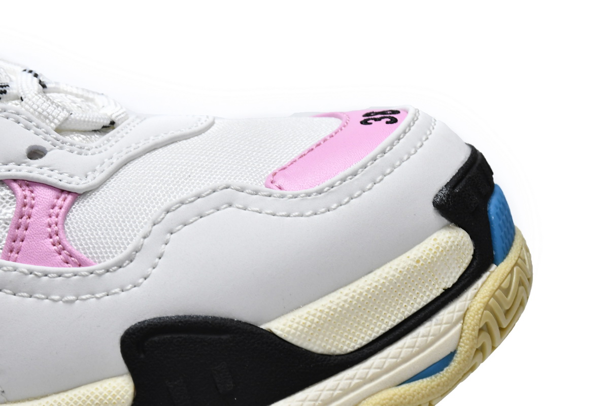 Balenciaga Triple S Blue Pink 524039 W09ON 8866 - Trendy Sneakers with Vibrant Colors Balenciaga Triple S Blue Pink 524039 W09ON 8866 - Trendy Sneakers with Vibrant Colors