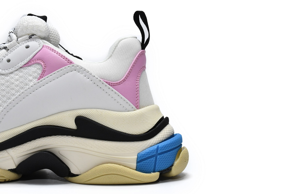 Balenciaga Triple S Blue Pink 524039 W09ON 8866 - Trendy Sneakers with Vibrant Colors Balenciaga Triple S Blue Pink 524039 W09ON 8866 - Trendy Sneakers with Vibrant Colors