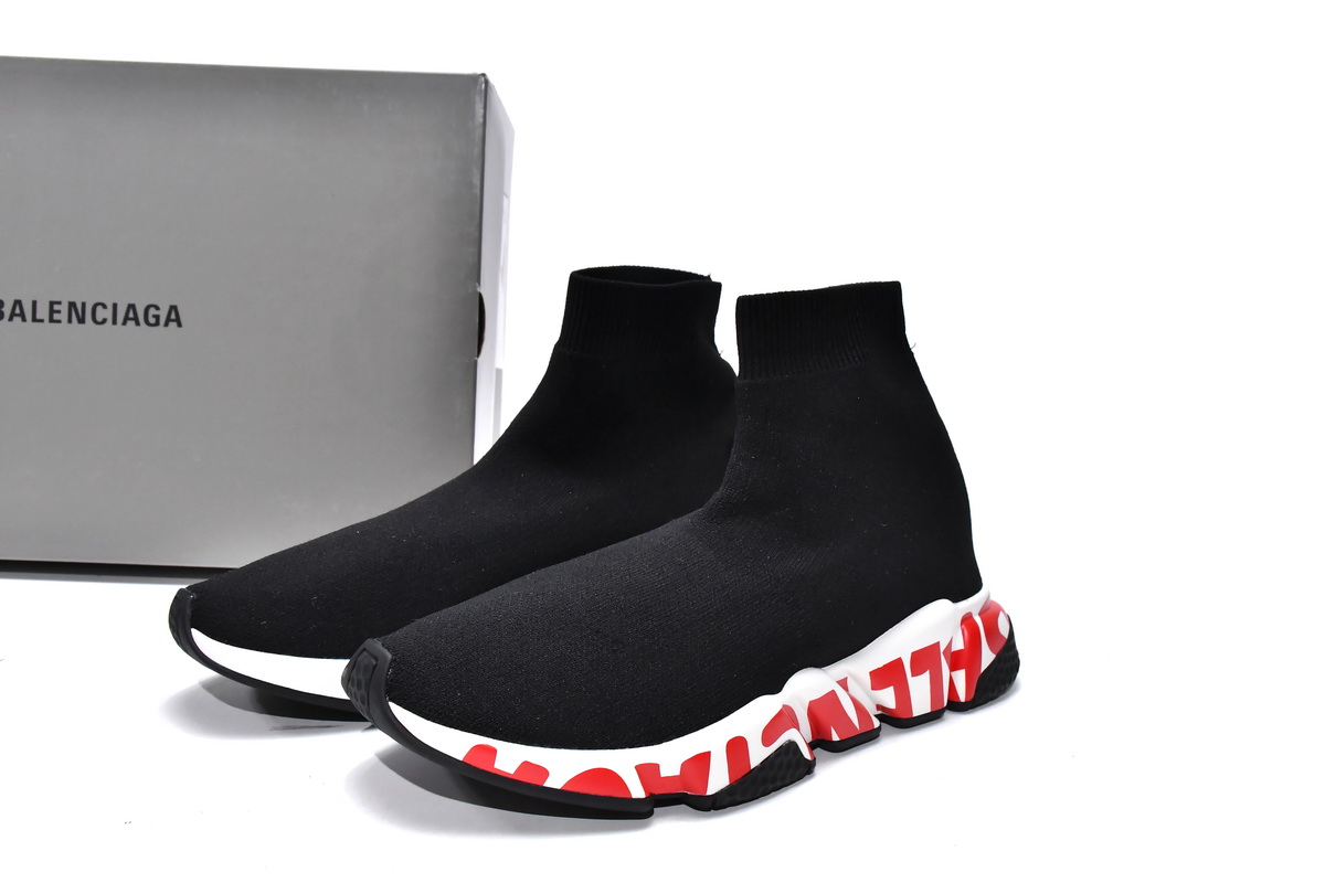Balenciaga Speed Trainer 'Graffiti - Black Red' 605972 W05GE 1095 - Shop Now! Balenciaga Speed Trainer 'Graffiti - Black Red' 605972 W05GE 1095 - Shop Now!