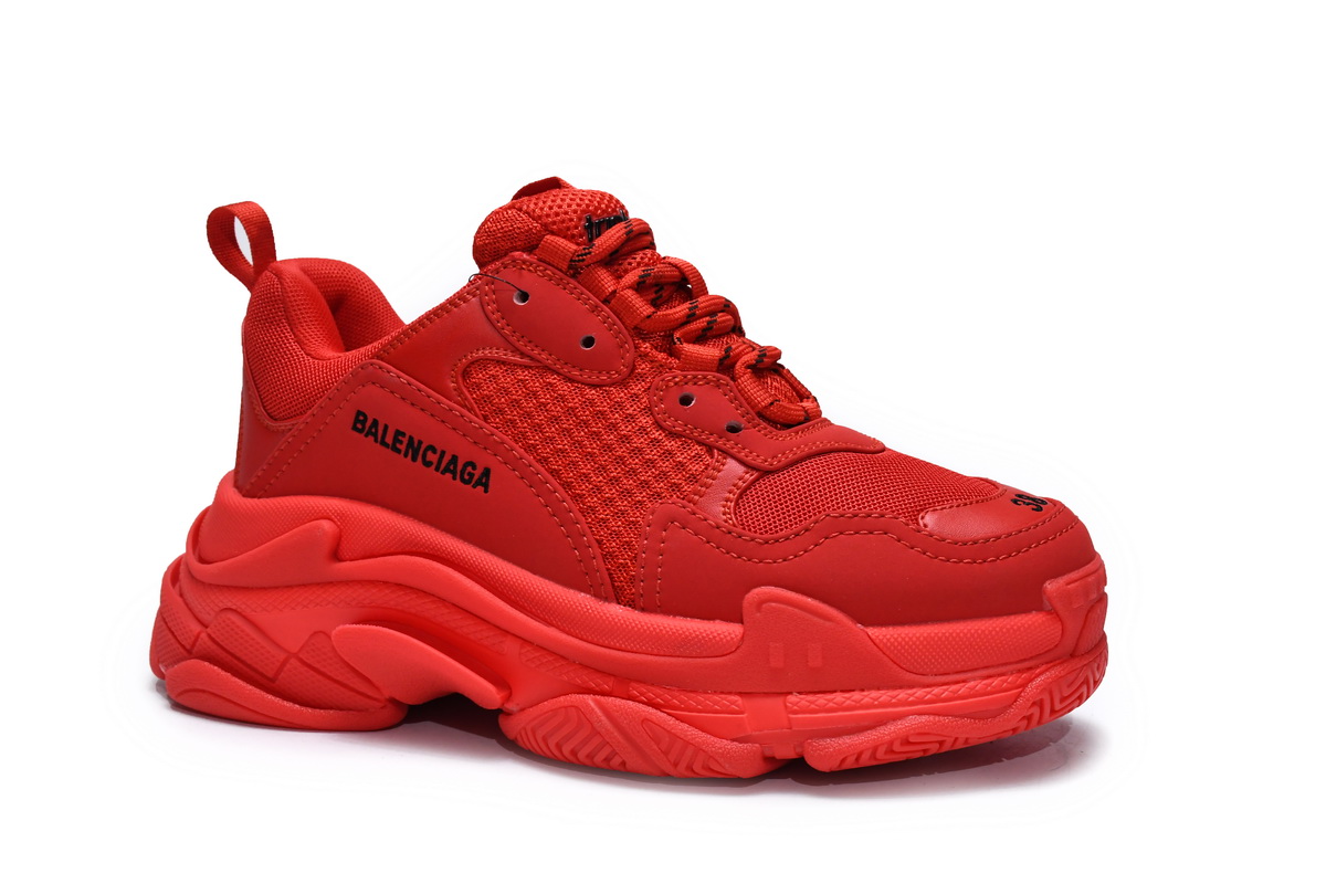 Balenciaga Triple S Dark Red 536737 W2FA1 9012 - Premium Sneakers Balenciaga Triple S Dark Red 536737 W2FA1 9012 - Premium Sneakers