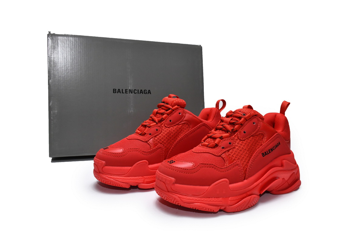 Balenciaga Triple S Dark Red 536737 W2FA1 9012 - Premium Sneakers Balenciaga Triple S Dark Red 536737 W2FA1 9012 - Premium Sneakers