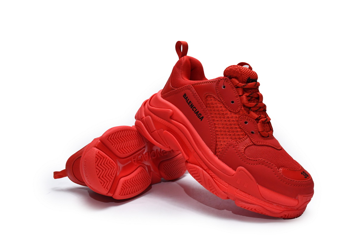 Balenciaga Triple S Dark Red 536737 W2FA1 9012 - Premium Sneakers Balenciaga Triple S Dark Red 536737 W2FA1 9012 - Premium Sneakers