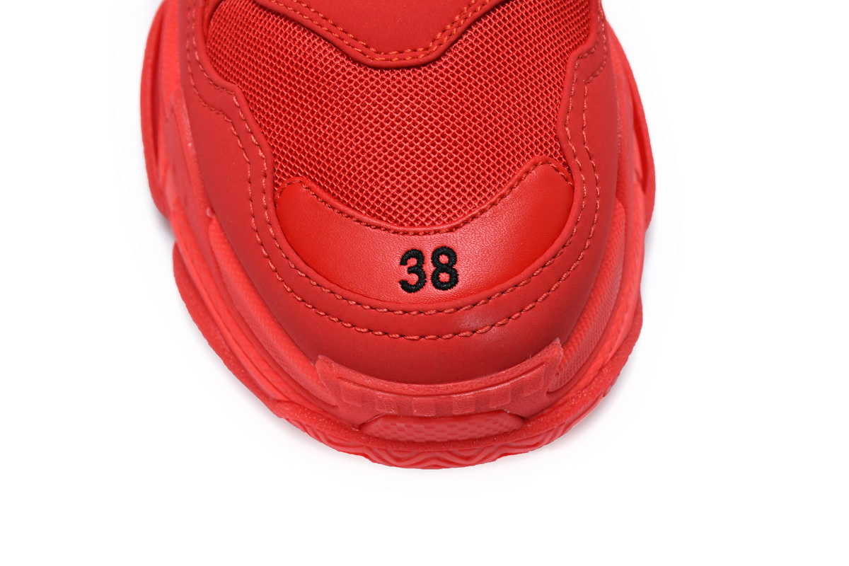 Balenciaga Triple S Dark Red 536737 W2FA1 9012 - Premium Sneakers Balenciaga Triple S Dark Red 536737 W2FA1 9012 - Premium Sneakers