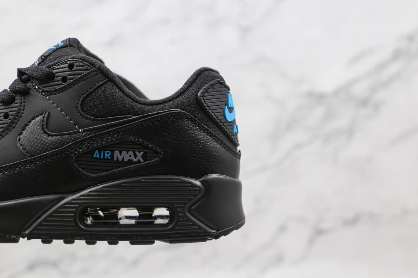 Nike Air Max 90 'Black Laser Blue' DC4116-002 - Stylish and Authentic Sneakers Nike Air Max 90 'Black Laser Blue' DC4116-002 - Stylish and Authentic Sneakers